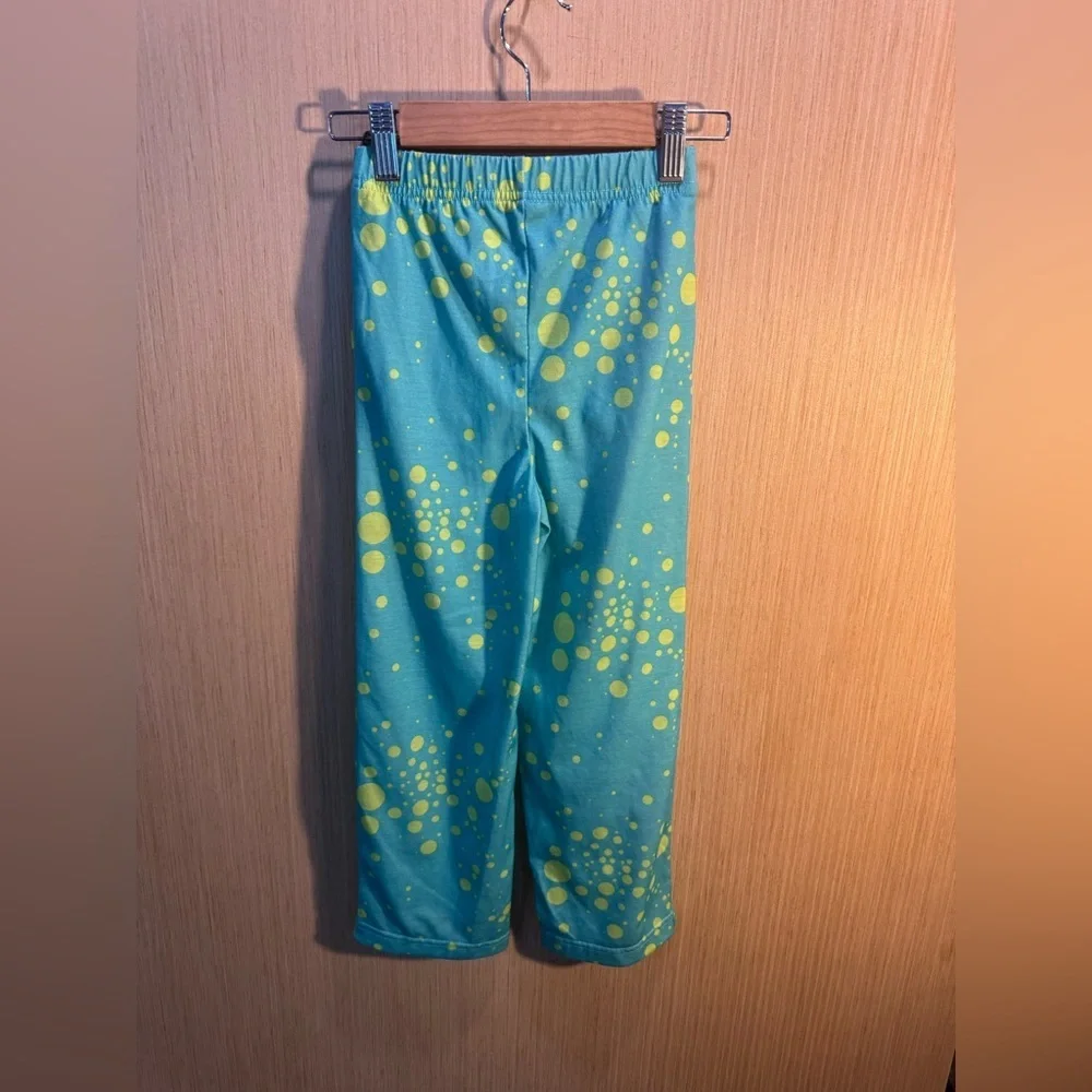 CROCS Kids Pajama Bottoms in Blue and Yellow Size 5